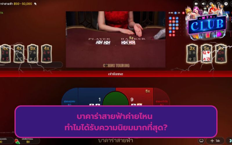 บาคาร่าสายฟ้าค่ายไหน