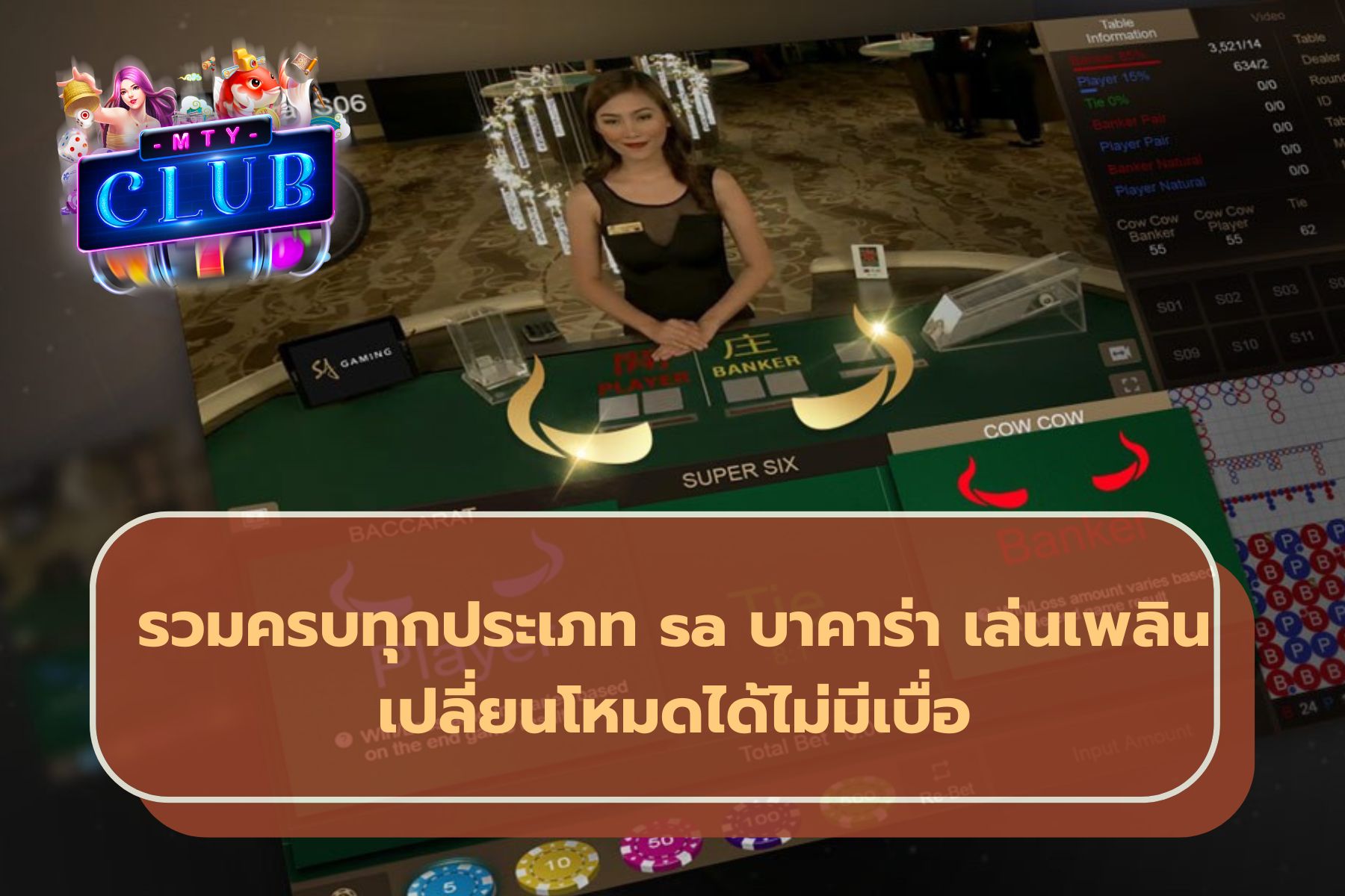 สูตร บาคาร่า sa